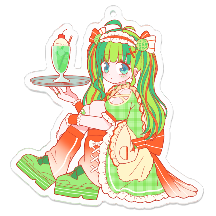 アクリルキーホルダー - 70 x 70 (mm)