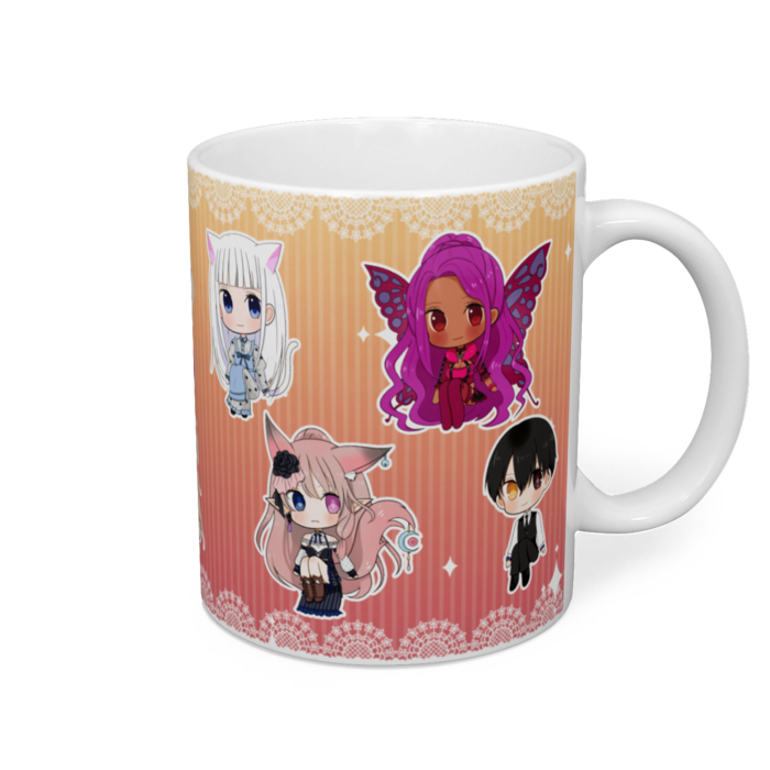 マグカップ - 直径 8 cm / 高さ 9.5 cm