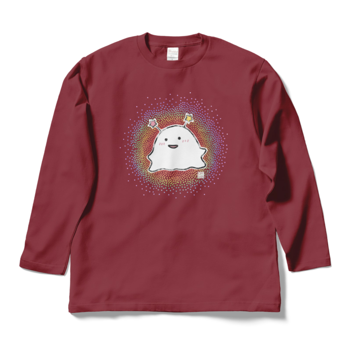 ロングスリーブTシャツ - L - バーガンディ