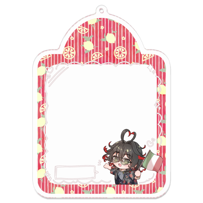 アクリルキーホルダー - 100 x 100 (mm)