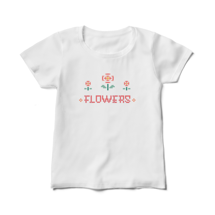 レディースTシャツ - M - ドットver