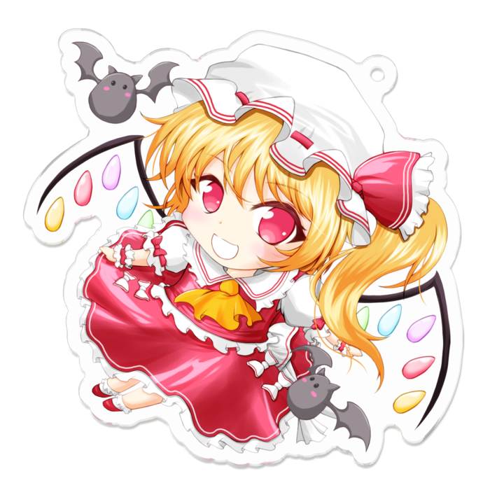 アクリルキーホルダー - 70 x 70 (mm)