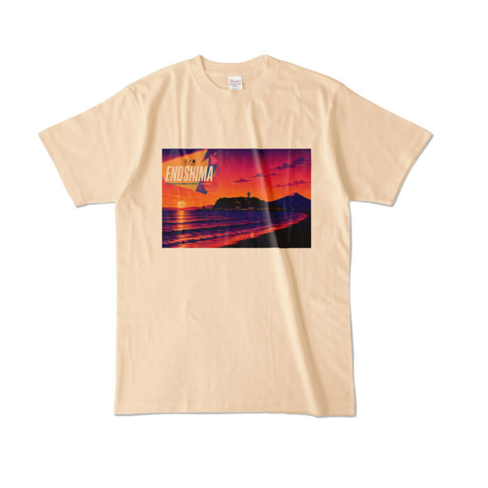 カラーTシャツ - L - ナチュラル (淡色)