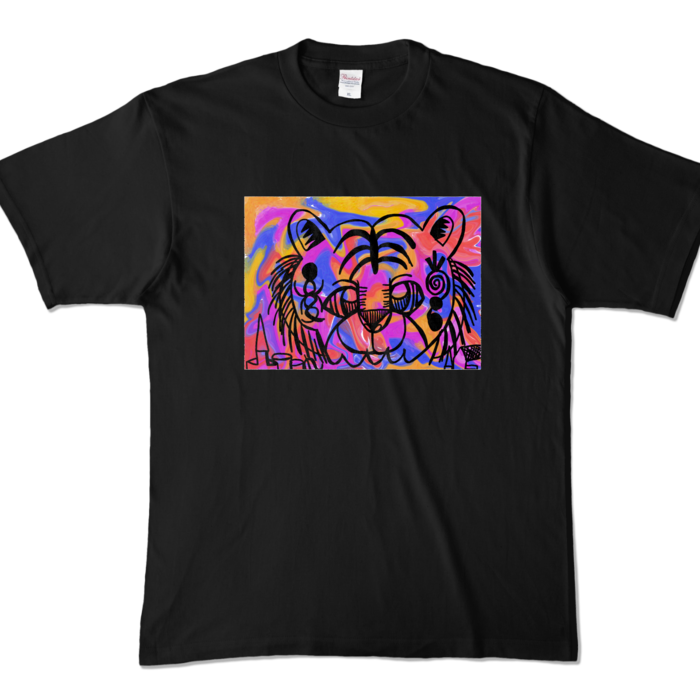 カラーTシャツ - XL - ブラック (濃色)