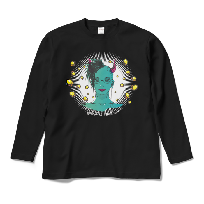 ロングスリーブTシャツ - M - ブラック