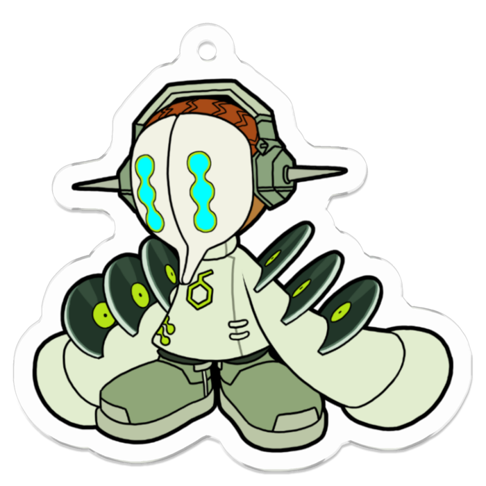 アクリルキーホルダー - 50 x 50 (mm)