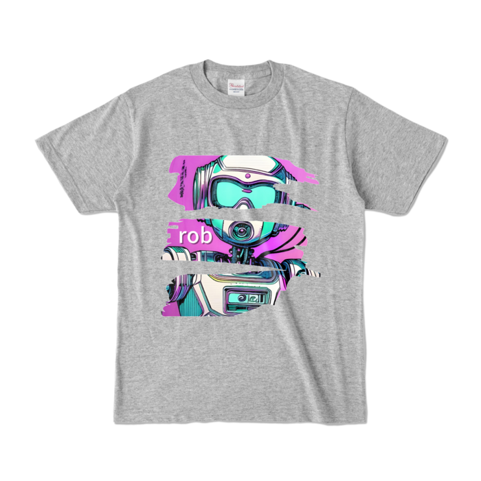 カラーTシャツ - S - 杢グレー (濃色)