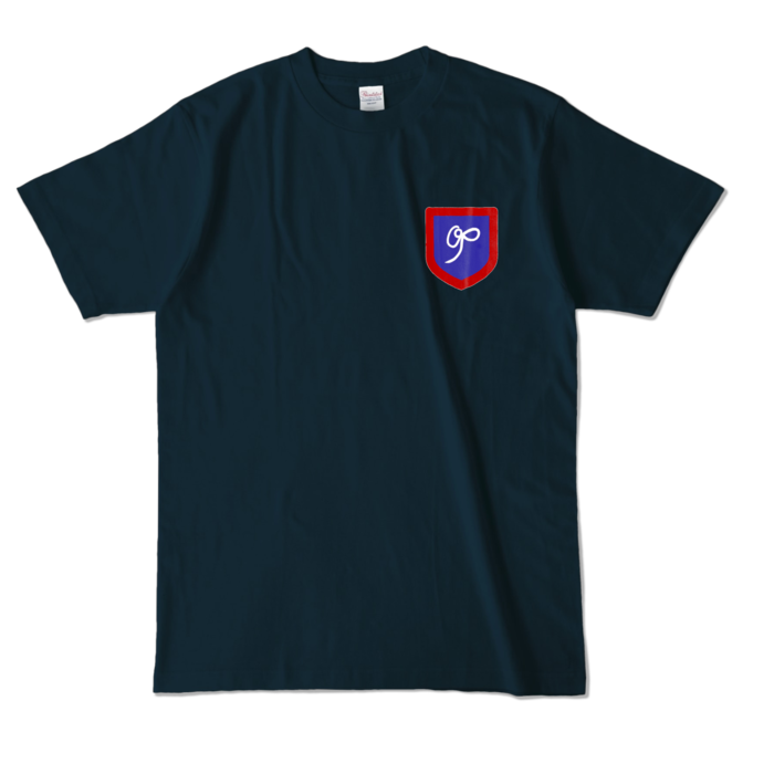 オンタリオカラーTシャツ - L - ネイビー (濃色)