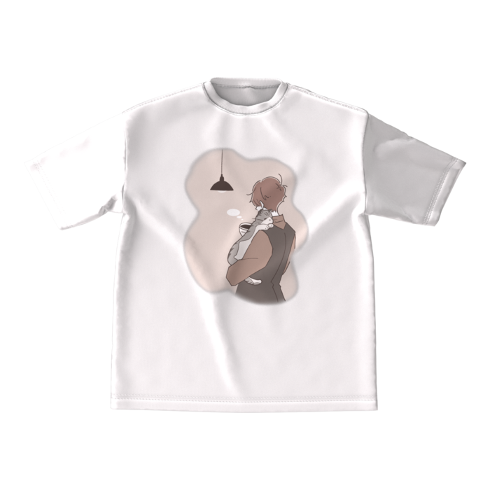 ビッグシルエットTシャツ - M - 正面