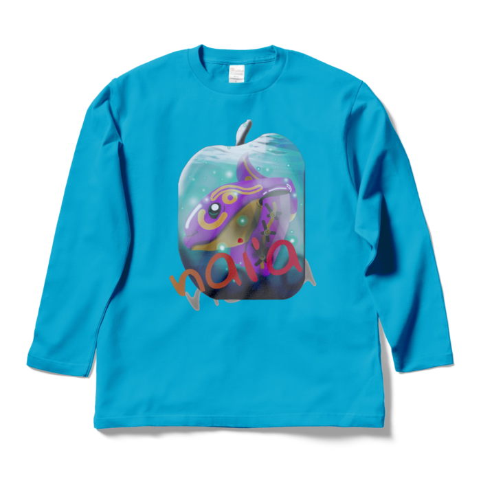 ロングスリーブTシャツ - L - ターコイズ