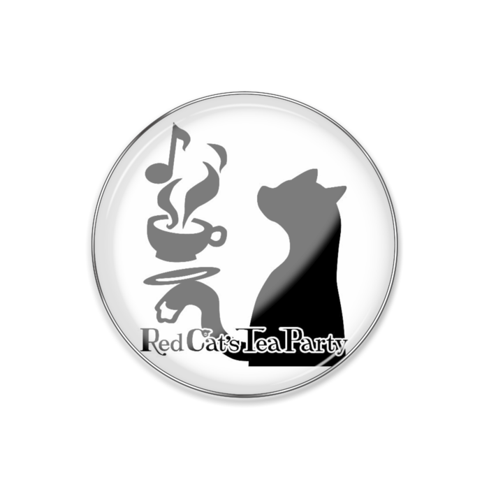 ピンバッジ-黒色