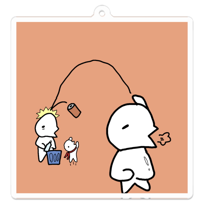 ポイ捨てダメ！