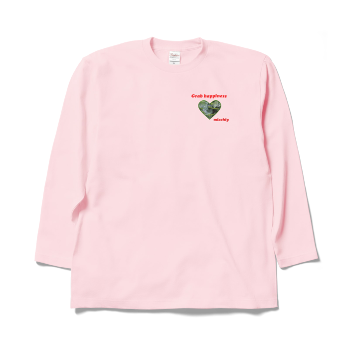 ロングスリーブTシャツ - XL - ライトピンク