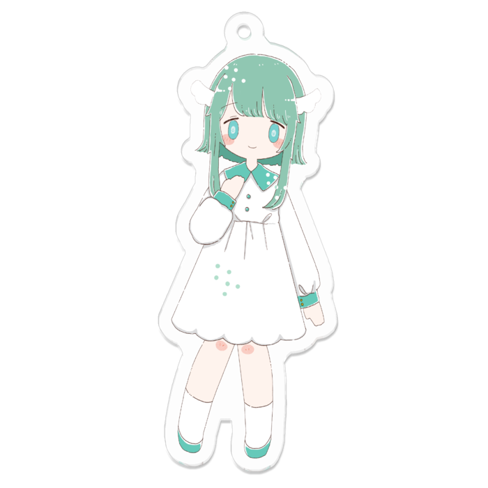 アクリルキーホルダー - 70 x 70 (mm)