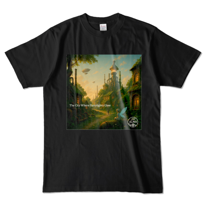 カラーTシャツ - L - ブラック (濃色)