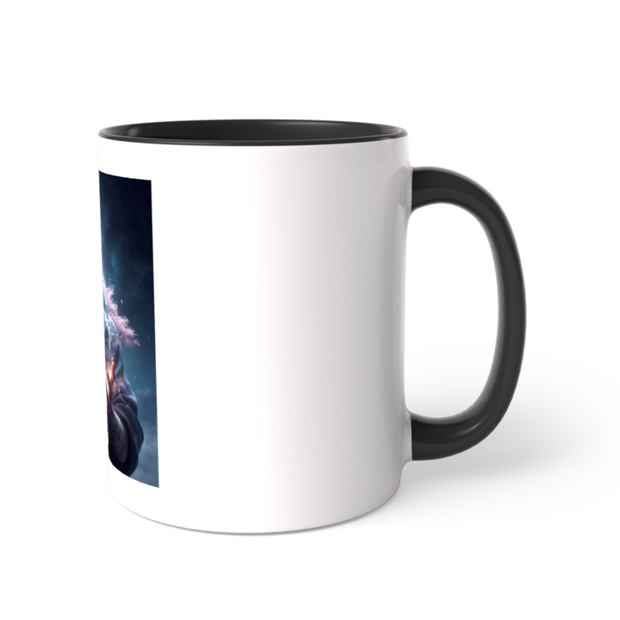 ツートンカラーマグカップ - 直径 8.2cm / 高さ 9.5cm