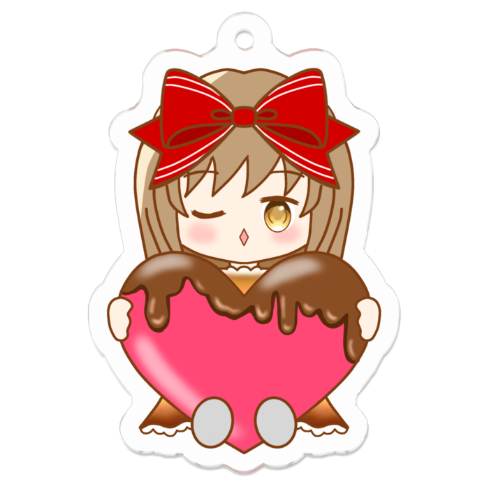 アクリルキーホルダー - 50 x 50 (mm)