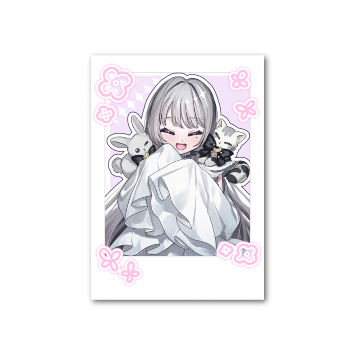 フォト風カード - 縦 - 片面