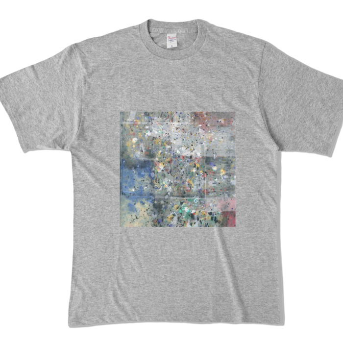 カラーTシャツ - XL - 杢グレー (濃色)