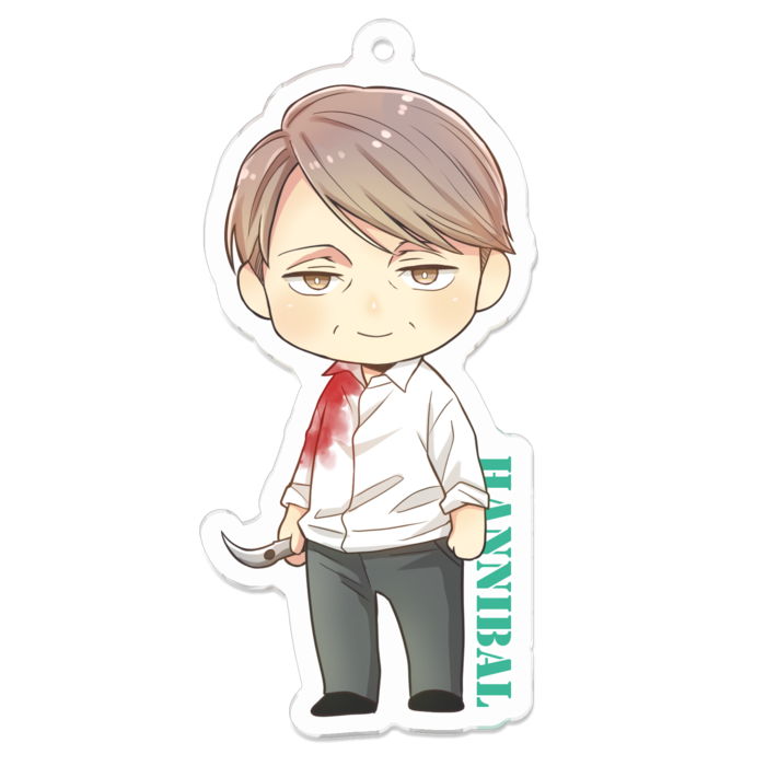 アクリルキーホルダー - 70 x 70 (mm)