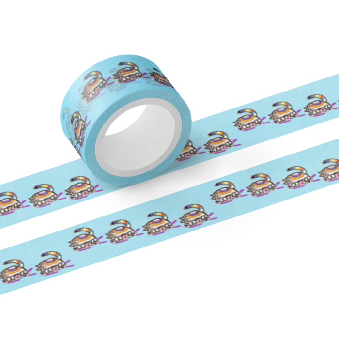 マスキングテープ - テープ幅 20mm(青)