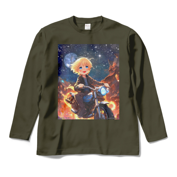 ロングスリーブTシャツ - M - アーミーグリーン