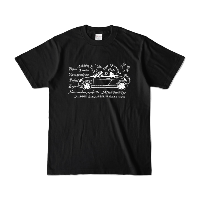 カラーTシャツ - S - ブラック (濃色)