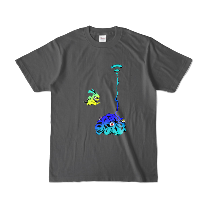 カラーTシャツ - S - チャコール (濃色)