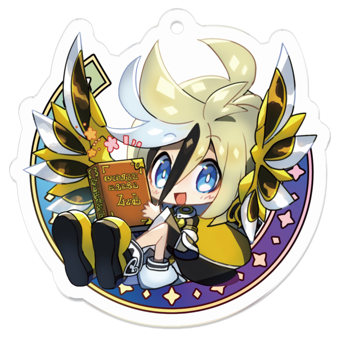 アクリルキーホルダー - 50 x 50 (mm)