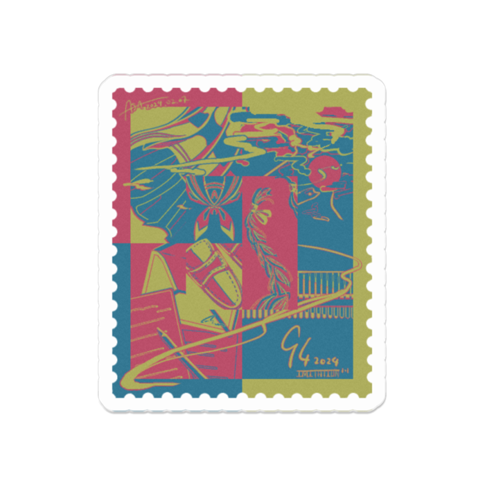 アクリルバッジ - 50 x 50 (mm)