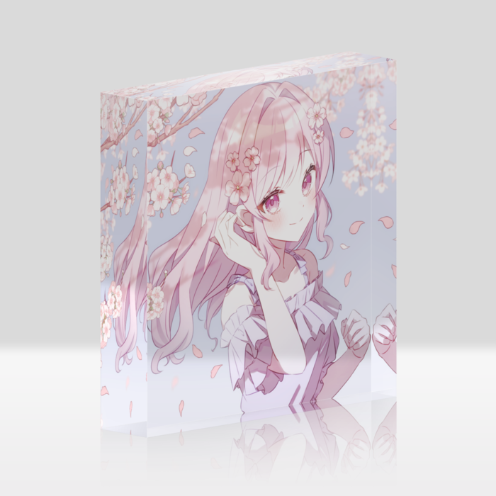 アクリルブロック - 100x100mm