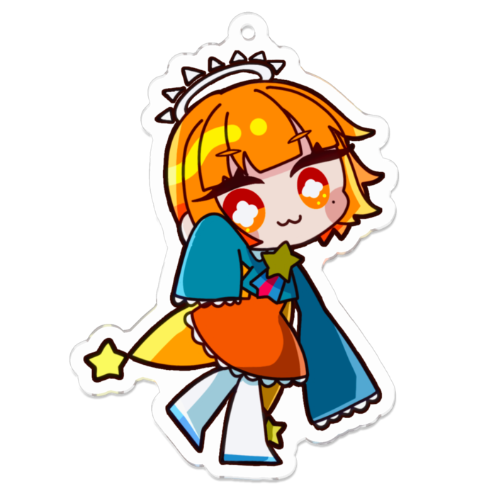 アクリルキーホルダー - 70 x 70 (mm)