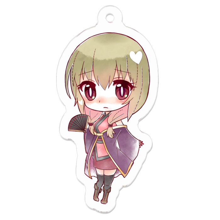 アクリルキーホルダー - 50 x 50 (mm)
