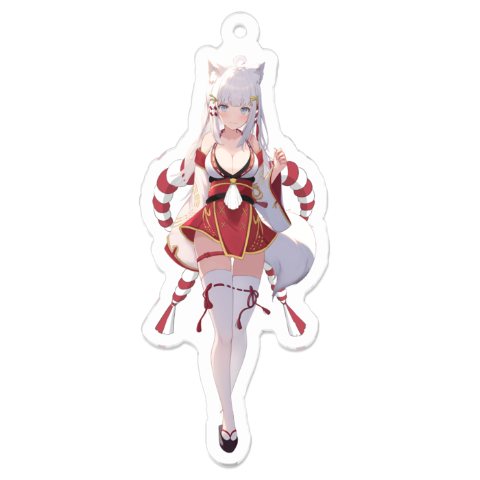 アクリルキーホルダー - 70 x 70 (mm)
