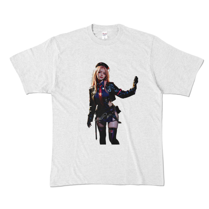 カラーTシャツ - XL - アッシュ （淡色）