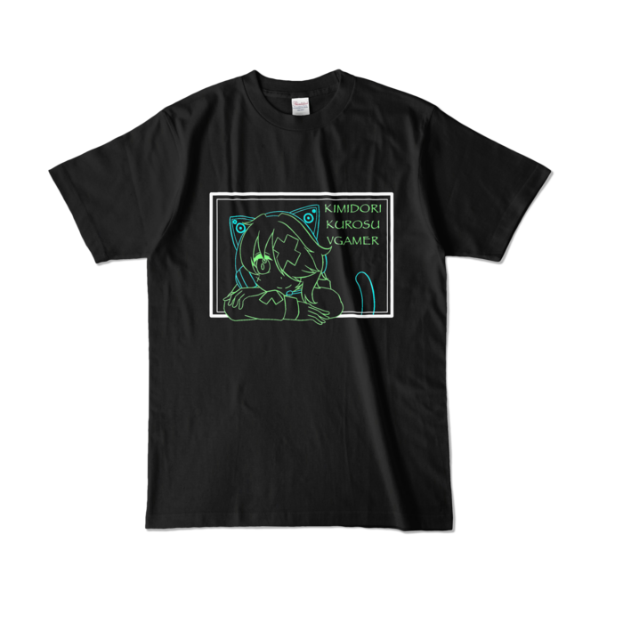 カラーTシャツ - L - ブラック (濃色)
