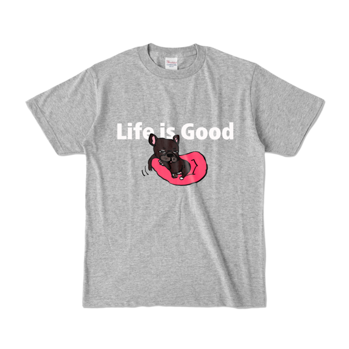 カラーTシャツ - S - 杢グレー (濃色)