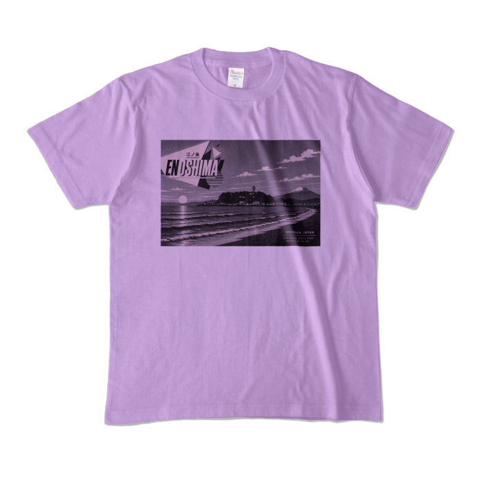 カラーTシャツ - M - ライトパープル (淡色)