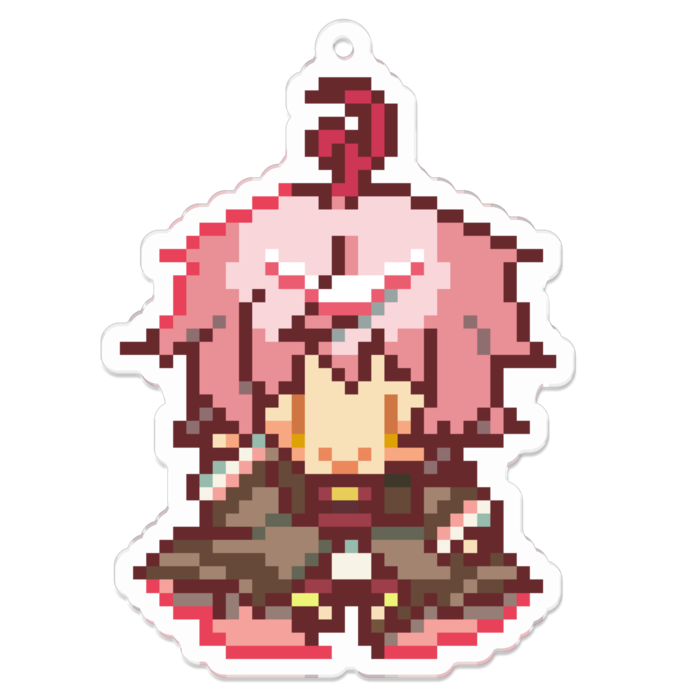 アクリルキーホルダー - 70 x 70 (mm)