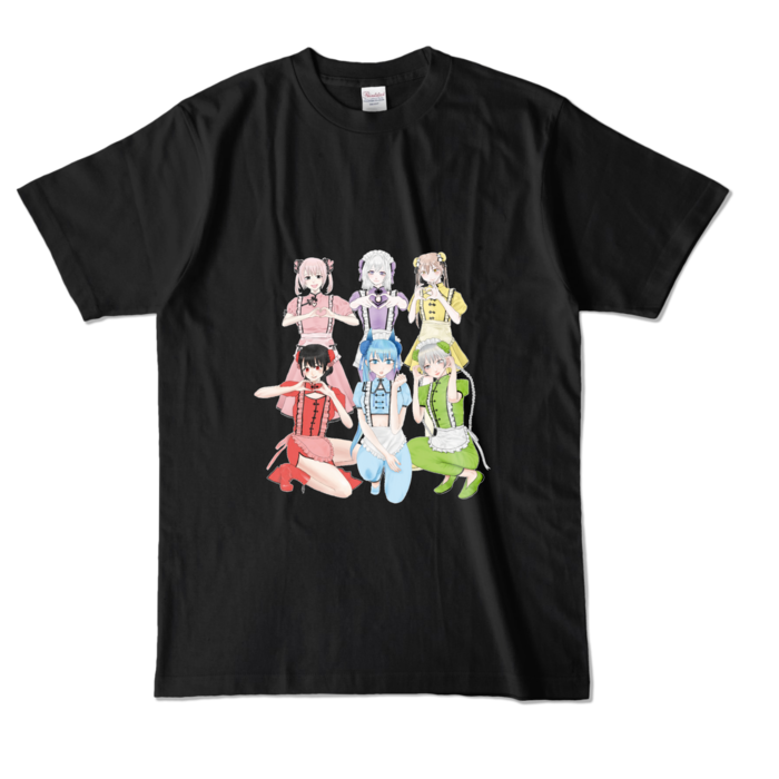 カラーTシャツ - L - ブラック (濃色)