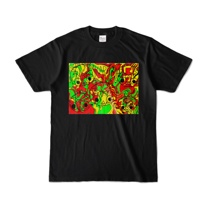 カラーTシャツ - S - ブラック (濃色)