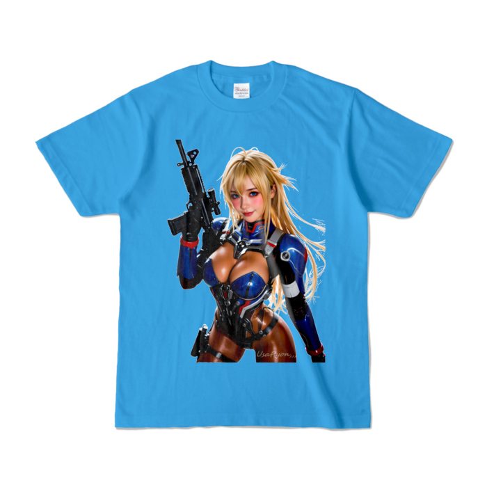 カラーTシャツ - S - ターコイズ （濃色）
