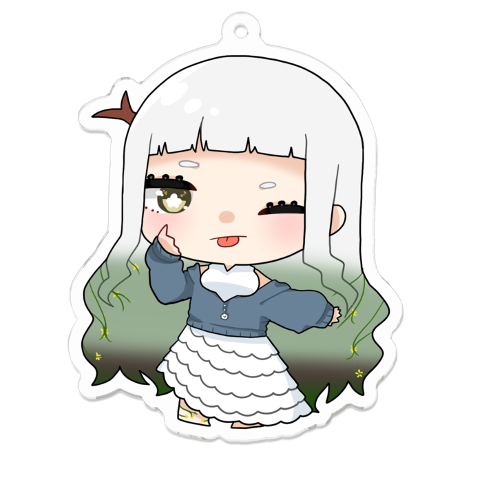 アクリルキーホルダー - 70 x 70 (mm)