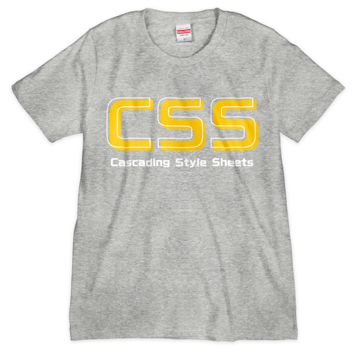 Tシャツ(シルクスクリーン印刷) - S - 2色