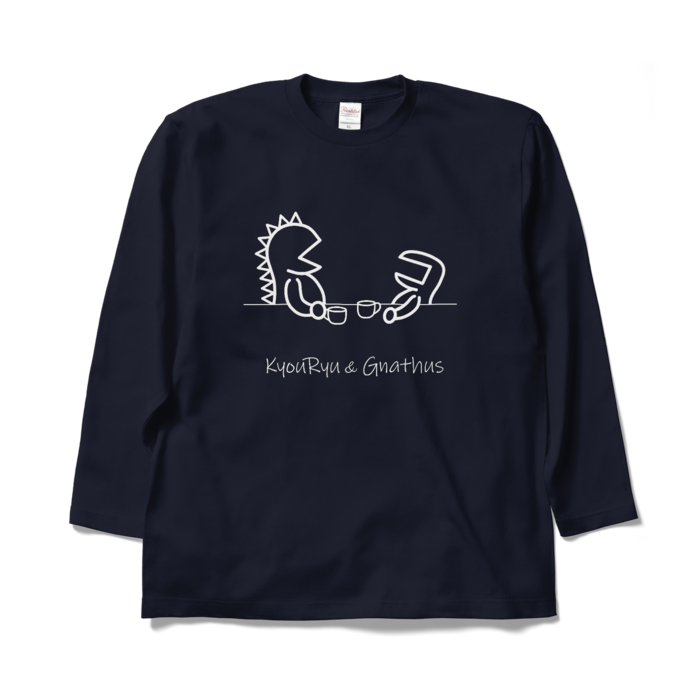 ロングスリーブTシャツ - XL - ネイビー