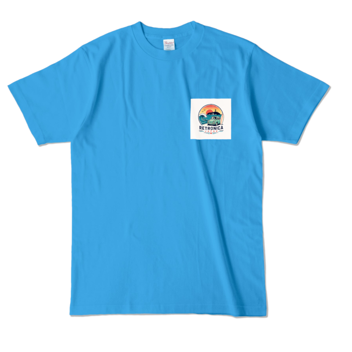 カラーTシャツ - L - ターコイズ (濃色)