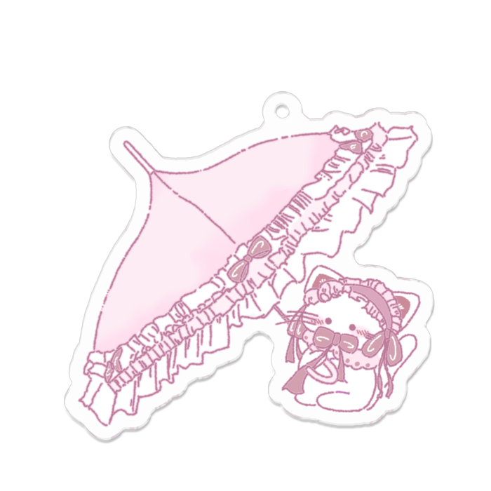 アクリルキーホルダー - 70 x 70 (mm)