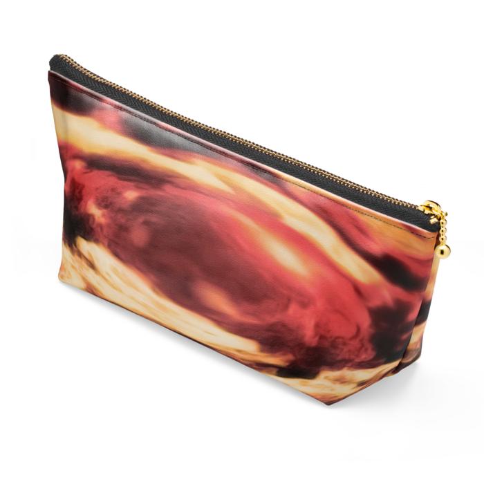 ポーチ - 長さ21.5cm / 高さ10cm - ブラック