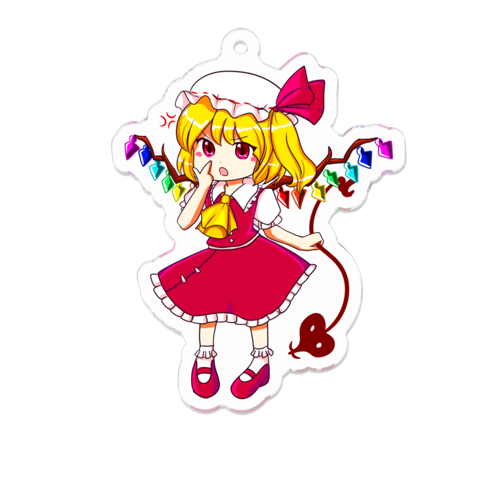 アクリルキーホルダー - 70 x 70 (mm)