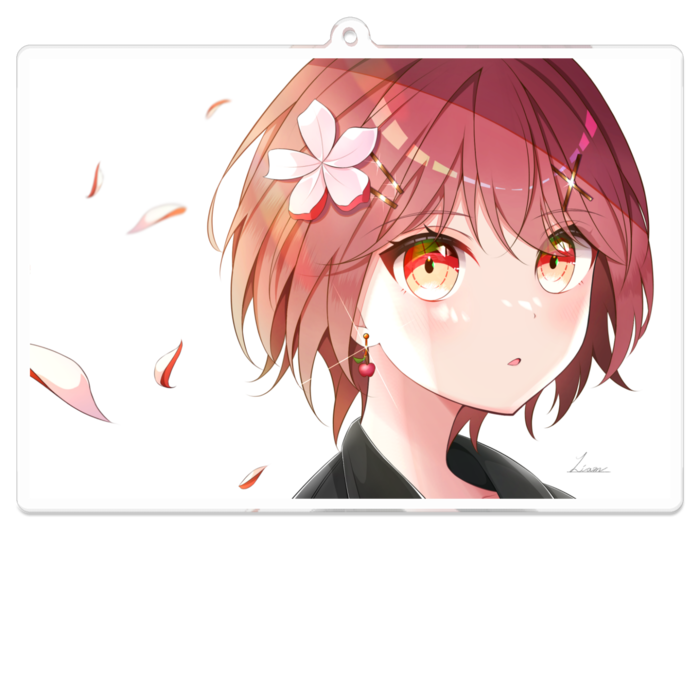 アクリルキーホルダー - 100 x 100 (mm)